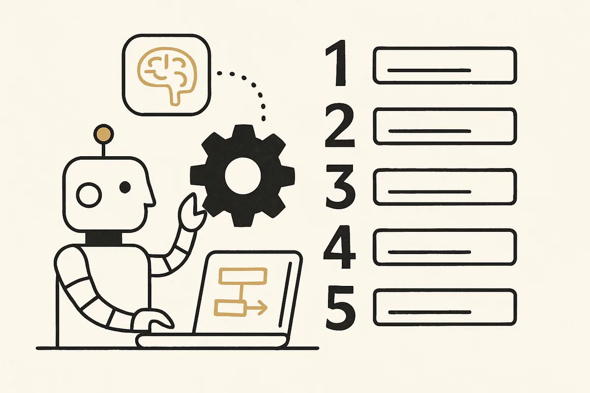 Illustration : 5 tâches à automatiser en priorité dans une petite entreprise